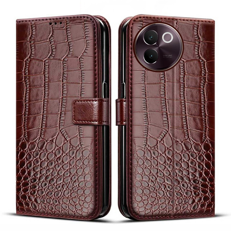 Dành Cho Vivo V30e 5G Ốp Lưng Ví Đựng Thẻ Đứng Từ Tính Lật Da Bao Da Dành Cho Vivo V30e 5G Ốp Lưng Điện Thoại