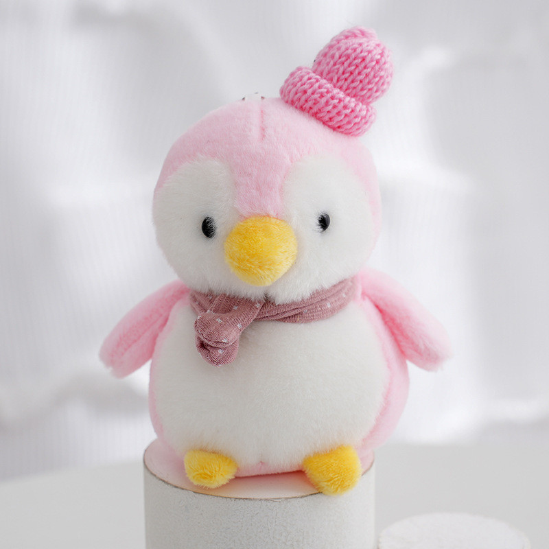 Móc treo ba lô sang trọng thú vị Penguin Vòng chìa khóa đáng yêu Mềm mại và cẩn thận