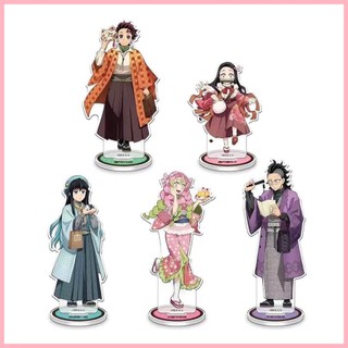 Đứng Mới Demon Slayer Tomioka Nezuko Zenitsu shinobu Demon Slayer Anime Hàng Hóa Acrylic Đứng Đồ Trang Trí Hàng Có Sẵn Dòng Kimono Đậu Tomito Muichiro