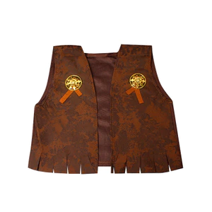 Áo Vest Denim thời trang cao bồi hợp thời trang dành cho nam và nữ Trang phục Polyester đa năng