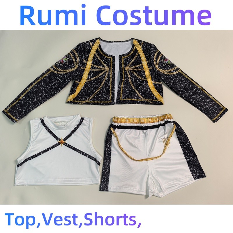 Trẻ Em K-Pop Demon Hunters Zoey Rumi Mira Trang Phục Lạ Mắt Đầm Cosplay ...