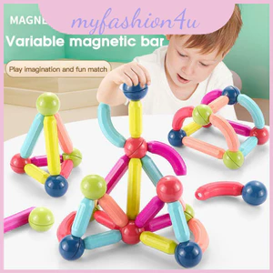 Và Giáo Dục Sáng Tạo Khối Xây Dựng Từ Tính Bộ Đồ Chơi 64pcs12pcs Phát Triển Tư Duy Logic Phát Triển Trí Tuệ Handson Abs Chất Liệu Tuổi 3