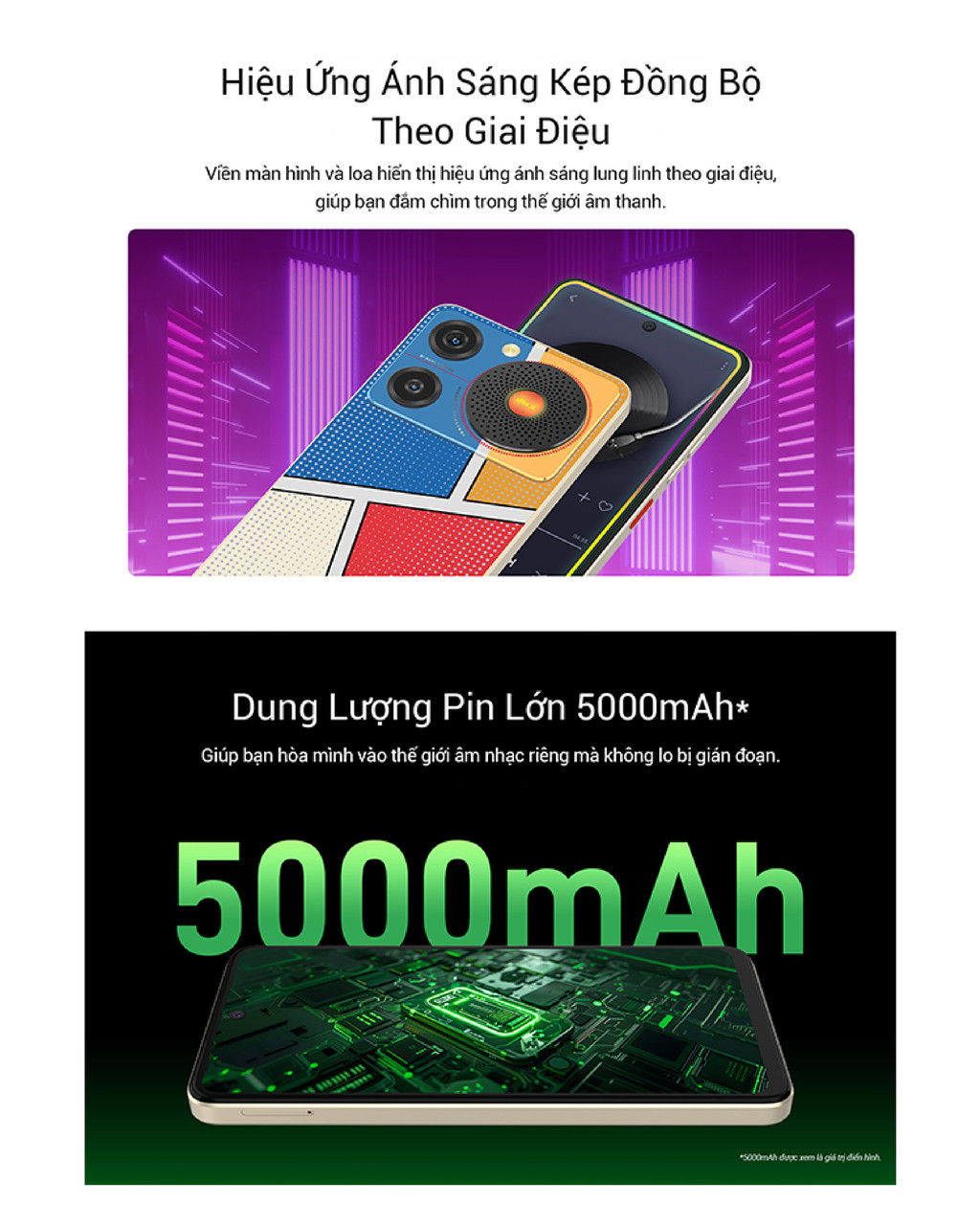 Mô tả Điện thoại Nubia Music NFC 8(4+4)/128GB | 6.6" HD+ 90Hz - Hàng chính hãng - 4