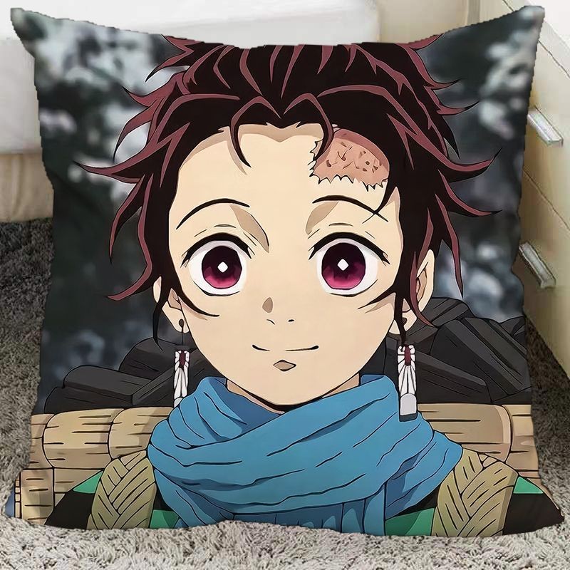 Gối Demon Slayer Tomioka Nezuko Zenitsu shinobu Demon Slayer Tanjiro Anime Hàng Hóa Gối Ký Túc Xá Đầu Giường Gối Phòng Khách Ngủ Đệm Quà Tặng Cho Bạn Bè