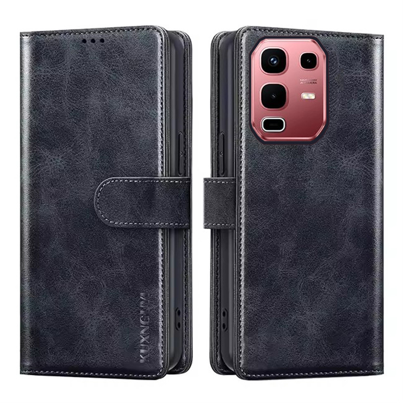 Ốp điện thoại ví cho Infinix Note 50s 50x 5G + có giá đỡ thẻ Đế da lật từ tính Bảo vệ vỏ chống sốc Infinix Note 50x 50s 5G + X6857B X6870