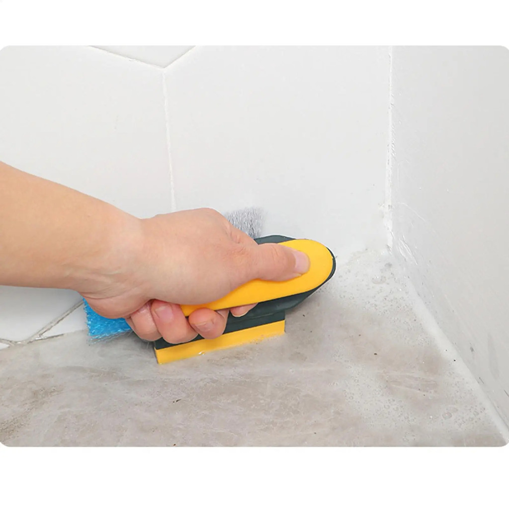 2 Chiếc Crevice Cửa Trượt Theo Dõi Bàn Chải Đa Năng Cầm Tay Công Thái Bàn Chải Cho Tầng Bếp Tủ Lạnh Bồn Rửa Lỗ Thông Hơi Dụng Cụ Vệ Sinh Nhà