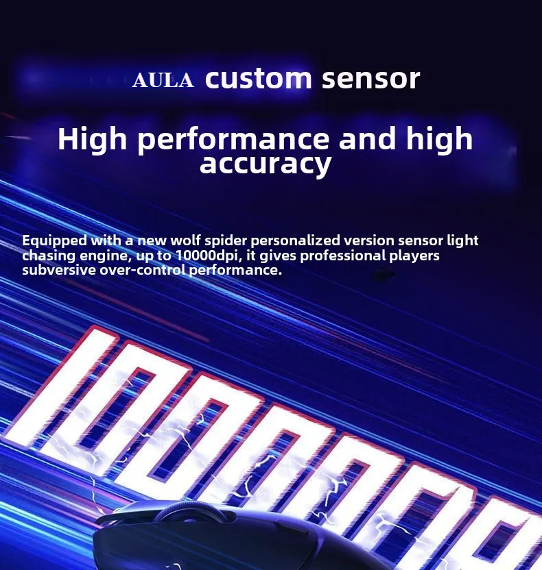 AULA SC580SE Wireless E-sports Game Mouse Bluetooth Three-mode ...