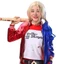 Suicide Squad Harley Quinn Tóc Giả Với Thủ Công Cơ Khí Cho Halloween Cosplay Tiệc Và Sự Kiện