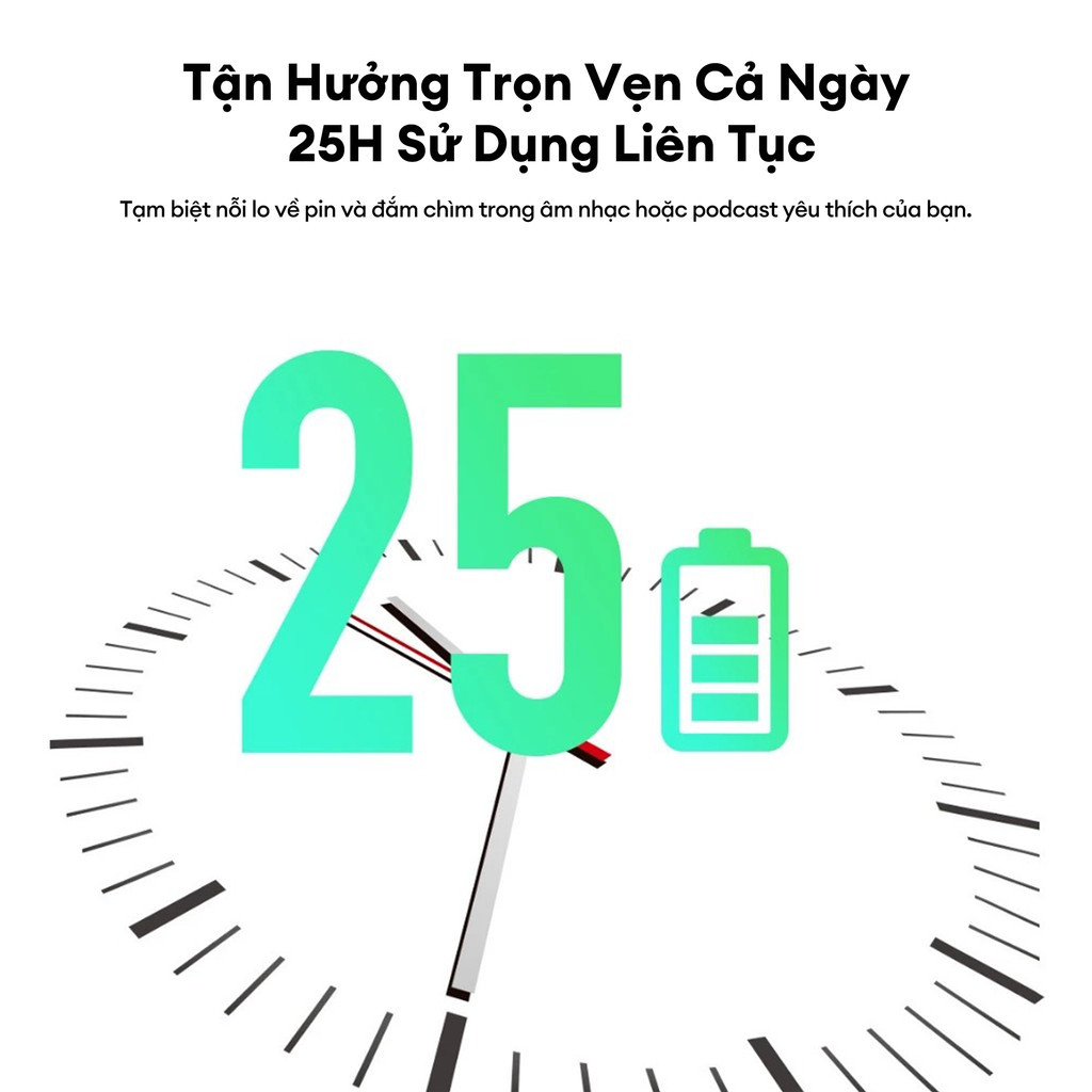 Mô tả Tai Nghe Bluetooth 5.3 Itel BudsNeoTrue Wireless | 25 Giờ Dùng Liên Tục | Cảm Ứng | Chính Hãng - 3