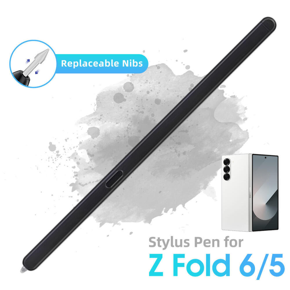 S Pen Fold Edition Ersatz Für Galaxy Z Fold 6/5 – Faltbarer Stylus Mit 4096 Druckstufen, Inkl. 2 Ersatzspitzen