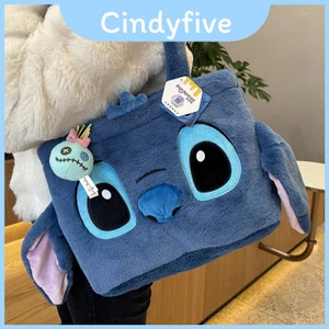 Túi Stitch Sang Trọng Đáng Yêu Với Dung Tích Lớn Woody Thu Đông Sang Trọng Túi Đeo Vai Đơn Sullivan Tote Túi Sách