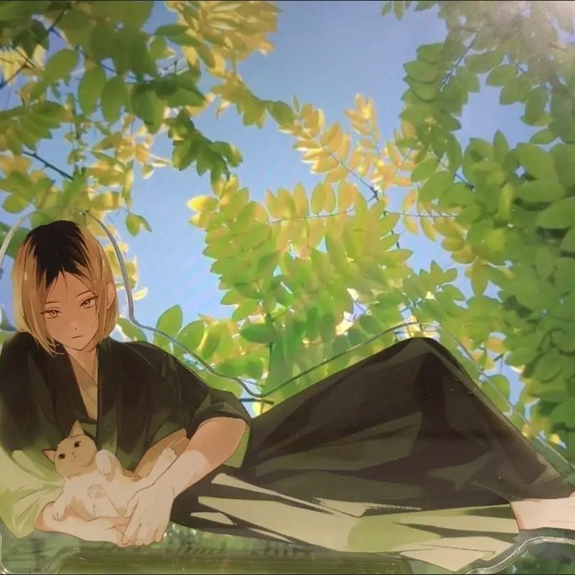 Chân đế mới Haikyuu Shoyo Hinata Kenma Kozume Kei Tsukishima Oikawa Tooru Little Red Book Cùng phong cách Bóng chuyền Junior Thời gian giải trí Móng vuốt cô đơn mài Acrylic Chân đế hình người đứng tinh tế