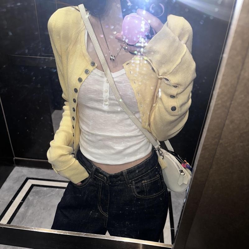 Áo cardigan nữ chất liệu dệt kim cao cấp, phong cách mới đầu thu Thời trang mới | BigBuy360 - bigbuy360.vn
