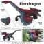 Mô hình hành động khủng long Mosasaurus có miệng di chuyển cho trẻ em Bộ sưu tập giáo dục và sở thích