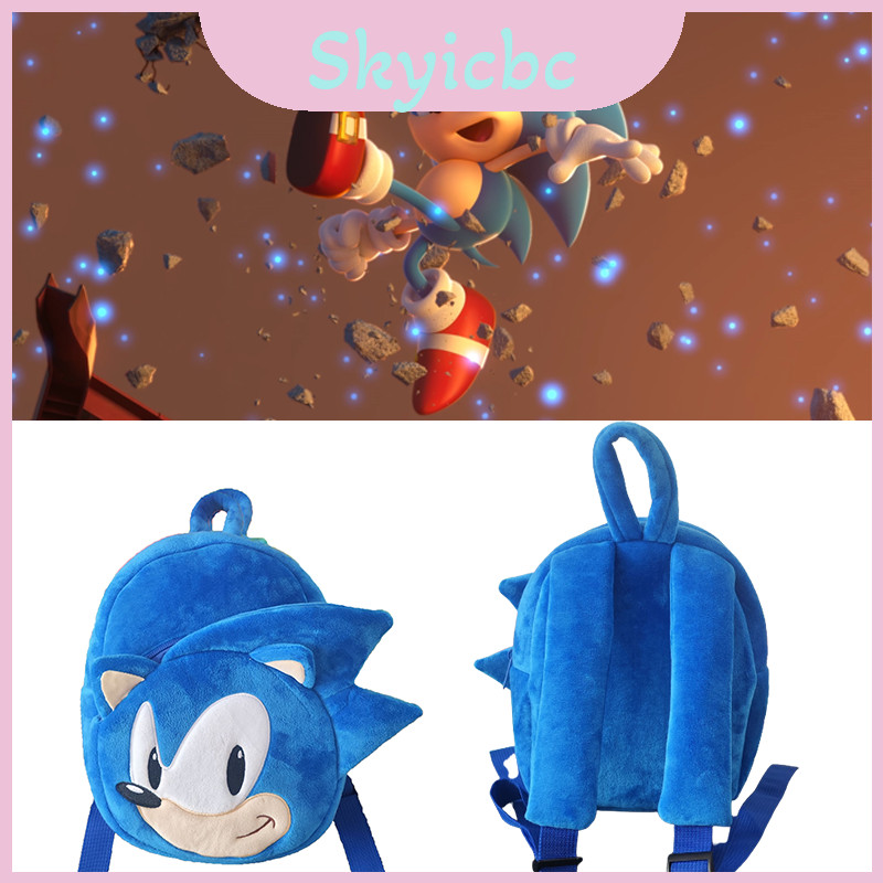 Ba lô nhím sang trọng Sonic vui nhộn và vui nhộn cho túi trẻ em
