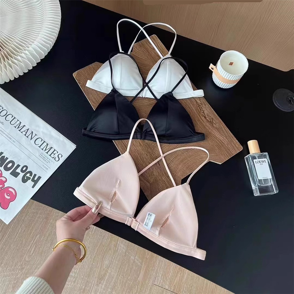 Kích thước: S-XL Có Thể Tháo Rời Đệm Quần Lót Nữ Áo Ngực Mềm Thời Trang Đóng Cửa Mặt Trước Thanh Niên Cô Gái Quần Lót Không Dây Bralette