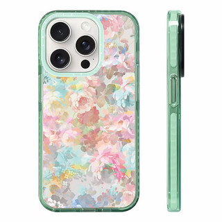 Màu Nước Tranh Sơn Dầu Không Dây Từ Tính Sạc Ốp Lưng Tương Thích Cho IPhone11 12 13 14 15 16ProMax Cover 16PLUS Silicon Mềm Trong Suốt Ốp Lưng Chống Sốc