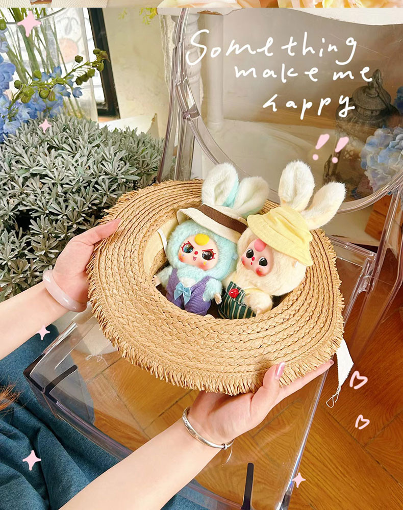 Baby Three Macaron cute bunny V1 ぬいぐるみ Baby Three Macaron cute bunny V1 ぬいぐるみ（New Baby Three