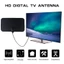 Ăng-ten HDTV 4K Nam TV kỹ thuật số Tăng cường 50 dặm Ăng-ten DVB-T HD Flat Trong nhà Hoạt động Hộp TV VHF UHF có độ lợi cao