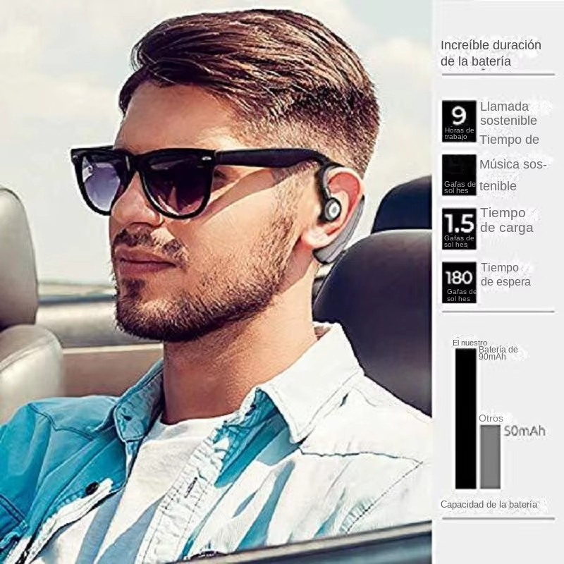 Tai nghe Bluetooth V9 không dây có mic, điều khiển cuộc gọi, chống ồn, cho iPhone/Xiaomi/Samsung