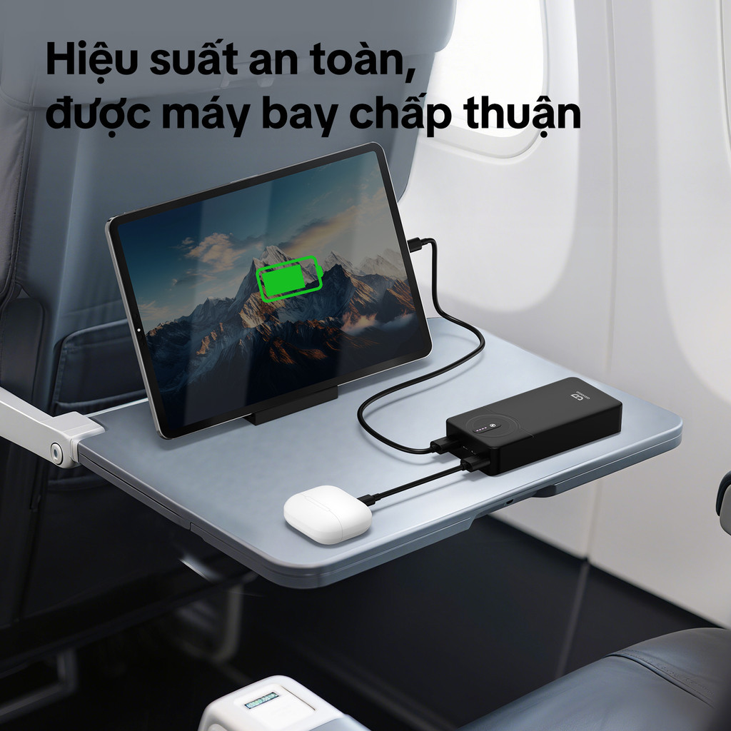 GOOJODOQ 20000mAh sạc dự phòng USB nhanh Đèn LED 22.5W Pin dự phòng di động cho hầu hết các thiết bị – ảnh mô tả chi tiết 10