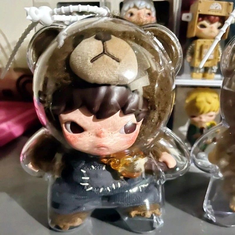 2 Chiếc Hộp Đựng Búp Bê Di Động Cho Hirono Living Wild Doll Chống Thấm Nước Chống Bụi Vỏ Lulupig HD Hộp Bảo Vệ Trong Suốt (Không Có Búp Bê)