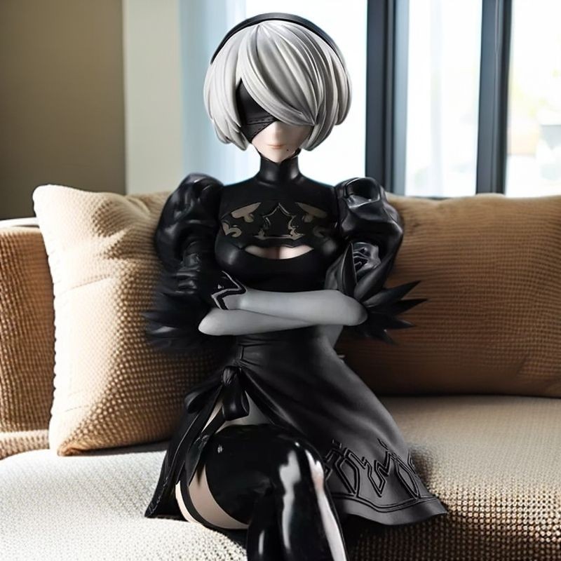 Yorha Hình NieR Automata 2B No.2 Tpye B Anime Nhân Vật 15cm PVC Mô Hình ...