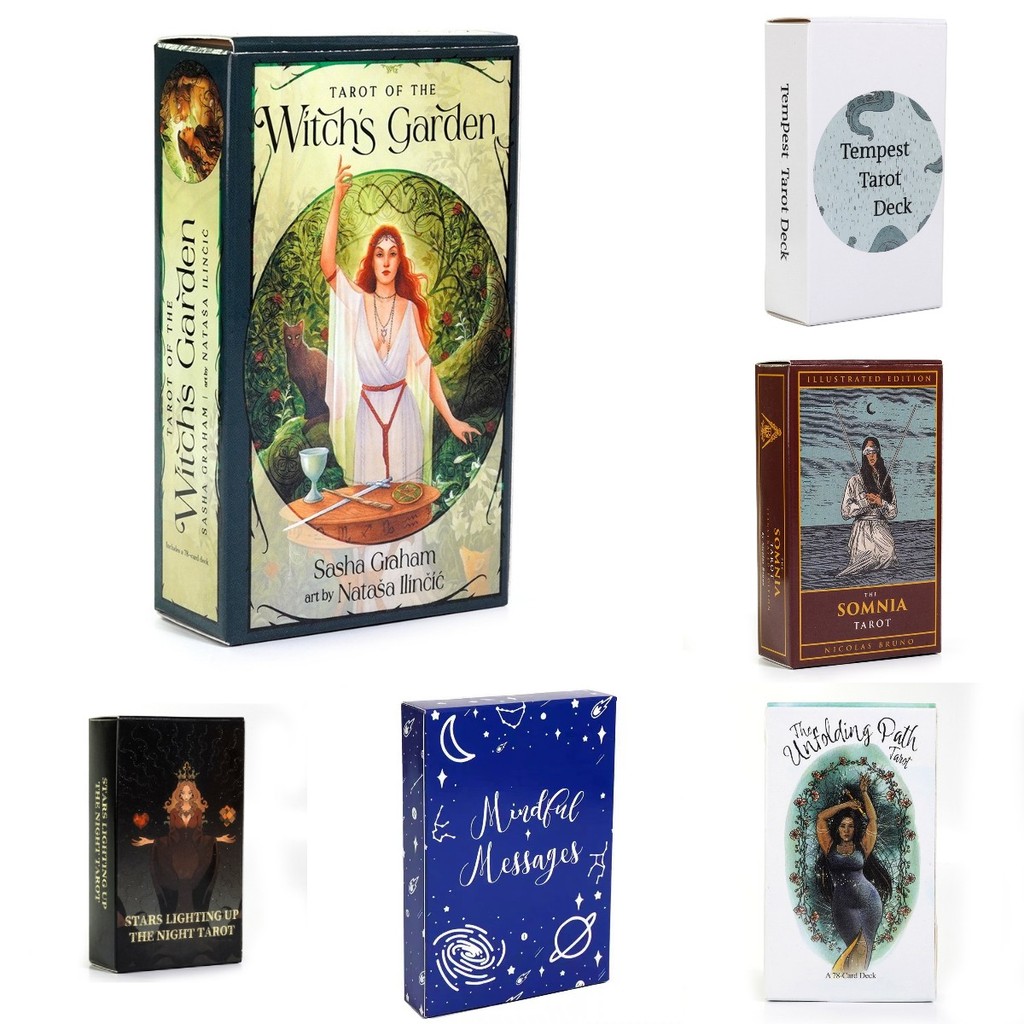 Được thiết kế đẹp thẻ Oracle Tarot với giấy đồng để tăng độ bền