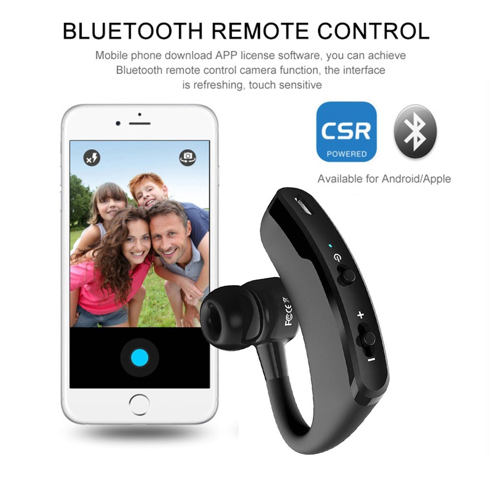 Tai nghe Bluetooth V9 không dây có mic, điều khiển cuộc gọi, chống ồn, cho iPhone/Xiaomi/Samsung