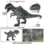 Mô hình hành động khủng long Mosasaurus có miệng di chuyển cho trẻ em Bộ sưu tập giáo dục và sở thích