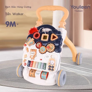 (Mới về) Youleen Xe Tập Đi Cho Bé Học Tập Đi Đa Năng Trẻ Em 6-18 Tháng Tuổi Tập Đi Viện Trợ Xe Ô Tô