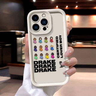 Drake Được Chứng Nhận Lover Boy Cover Ốp Lưng Điện Thoại IPHONE APPLE 16 16E 11 12 13 14 15 8 7 SE X XS XR Plus Pro Max Màu Sắc Vỏ Silicon Mềm Điện Thoại Di Động