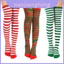 Tất Yêu Tinh Giáng Sinh Với Vớ Đùi Polyesterspandex Sọc Dài