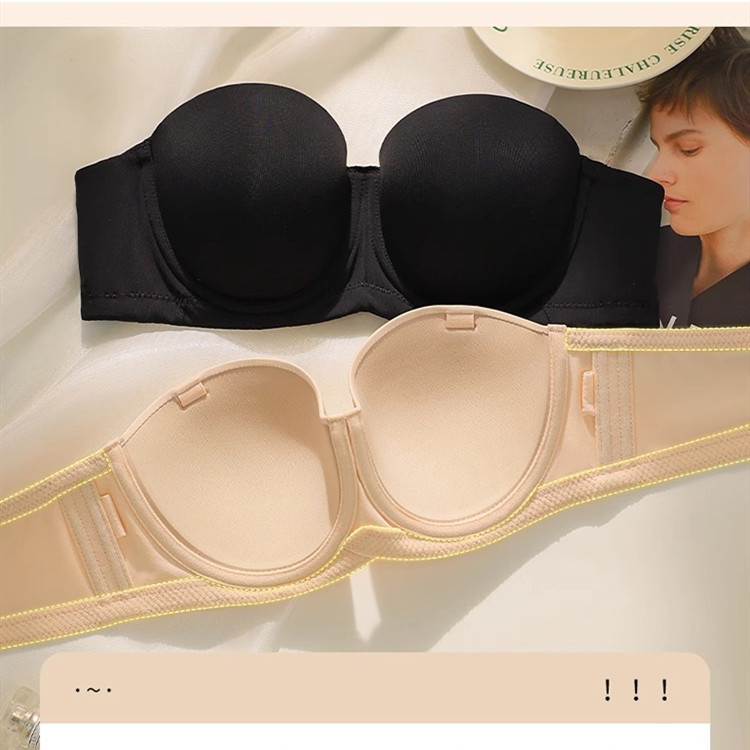 34-42ab Nữ Vòng Thép Mềm Áo Ngực Chống Trơn Trượt Dây Gợi Cảm Thanh Niên Cô Gái Bralette Quần Lót Nữ