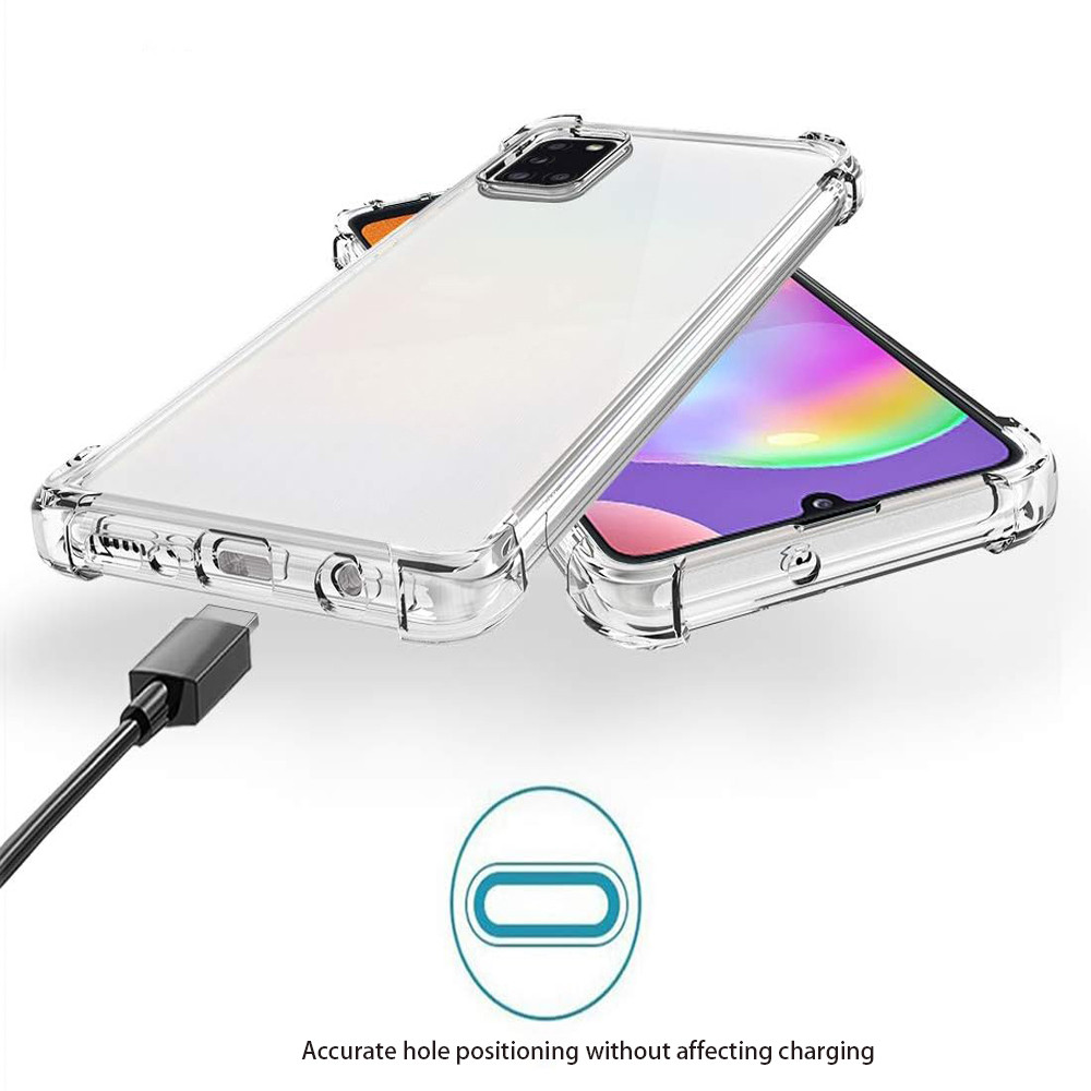 Ốp lưng cho iphone x xr xs max Vỏ mềm silicon chống rơi trong suốt Vỏ điện thoại TPU