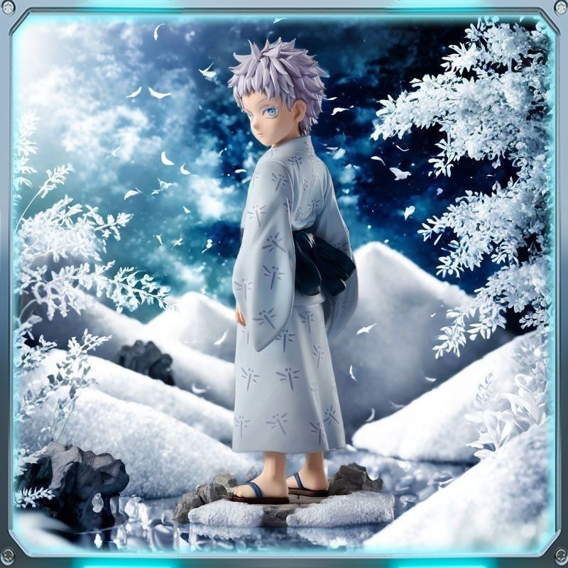 14cm Jujutsu Kaisen Anime Ngoại Vi Tuổi Thơ Series Satoru Gojo Kimono ...