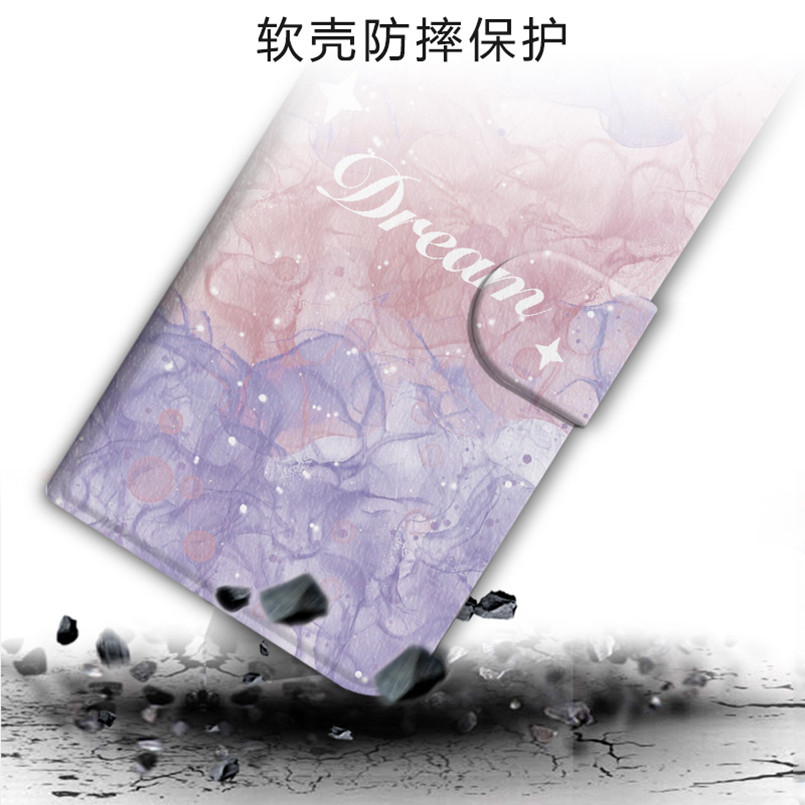 Ốp Điện Thoại Samsung Dễ Thương Thích Hợp Cho Note 10 + 20 Ultra S24 Pro S23 FE Ví Da Từ Tính Lật