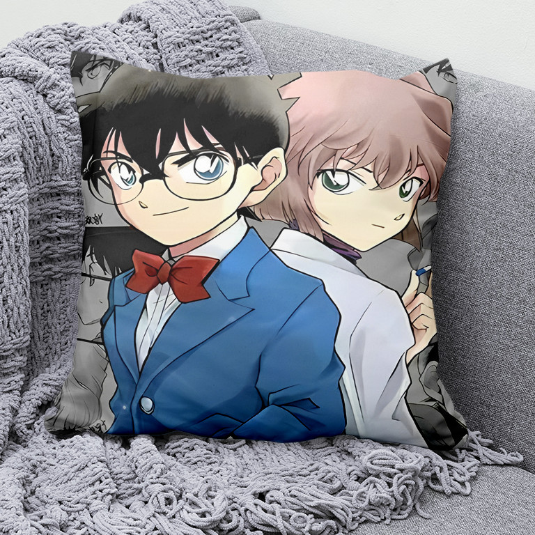 Gối Thám Tử Lừng Danh Conan Shinichi Kudo Thám Tử Lừng Danh Conan Hàng Hóa Anime Hai Chiều Hoạt Hình Đệm Quà Tặng Sinh Nhật Ký Túc Xá Ngủ Gối