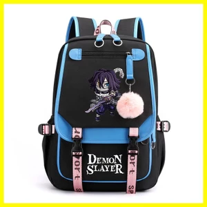 Schoolbag Demon Slayer Iguro Obanai Anime Phong Cách Rỗng Chống Mài Mòn Ba Lô Học Sinh Demon Slayer Iguro Xiaobanai In Dung Tích Lớn