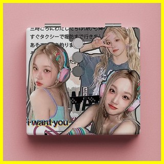 [ZOCI] Gương trang điểm Gương gấp (G) I-DLE Hàng hóa Song Yuqi Gương nhỏ cầm tay gấp hai mặt dành cho học sinh Gương trang điểm di động Minnie