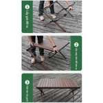Bộ bàn ghế cắm trại gấp gọn hợp kim nhôm ngoài trời du lịch SIZE 90CM bàn gấp gọn di động Bàn dã ngoại Bộ ghế cắm trại — ảnh 7