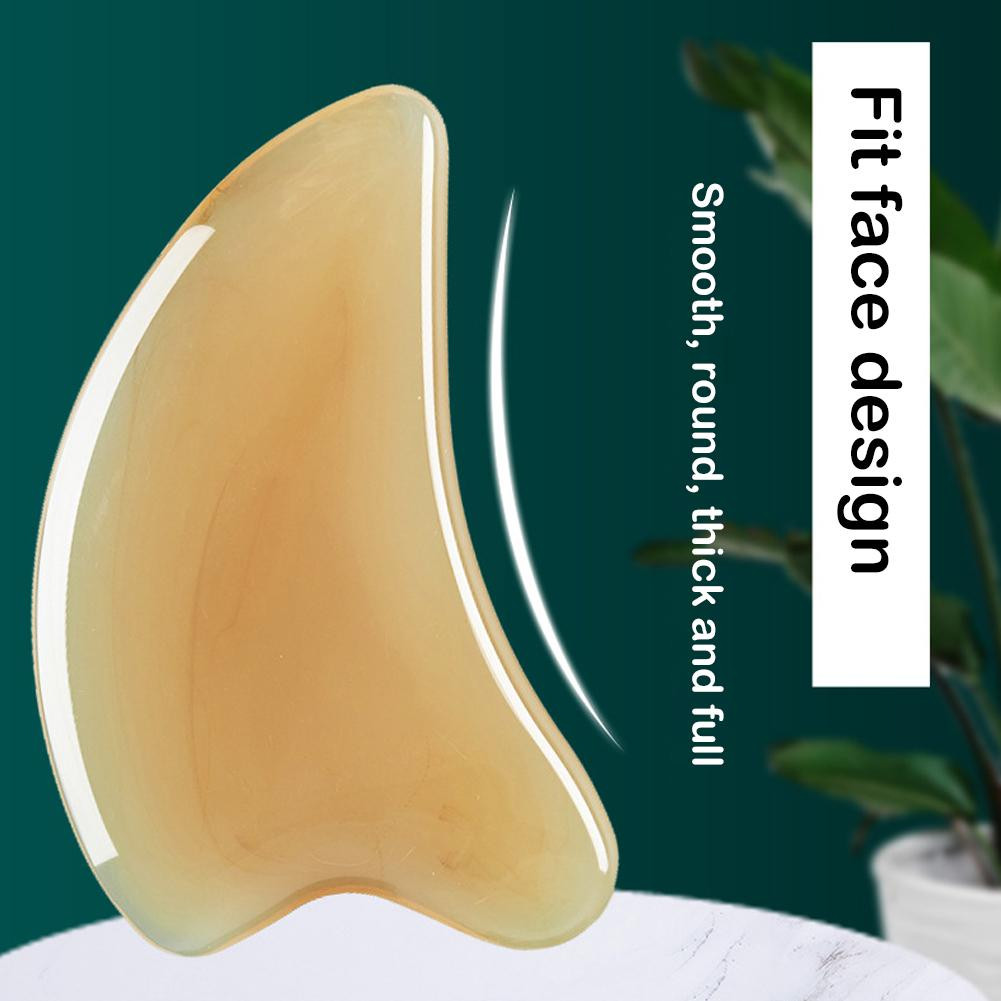 [Sẵn sàng] Dụng cụ cạo Guasha Nhựa Guasha Board Tinh thể tự nhiên Nâng cơ mặt cổ & cơ thể Máy mát xa da mặt Chăm sóc da mặt Gua Sha Dụng cụ làm đẹp