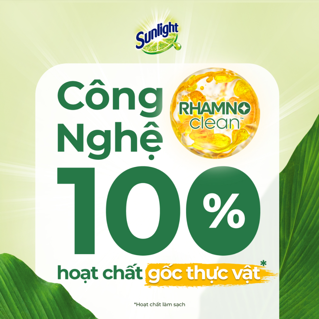 Mô tả Nước rửa chén Sunlight Bio-care Thiên Nhiên 100% Gốc thực vật Lô Hội/Gừng/Trà Xanh/ Quế & Bồ hòn/Mềm dịu Chai 3.5/3.6kg - 2