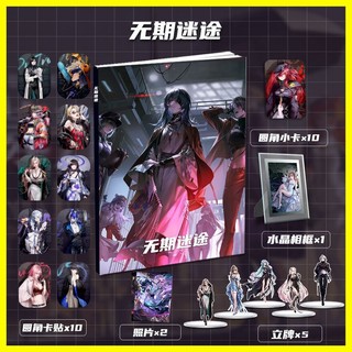 [ZOCI] Khung Ảnh Album Path to Nowhere Bộ Sưu Tập Album Ảnh Ngoại Vi Mất Thời Gian Acrylic Đứng Cùng Phong Cách Thẻ Ảnh Nhãn Dán Khung Ảnh Pha Lê Bưu Thiếp Ảnh