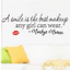 Marilyn Monroe Một nụ cười là Vinyl treo tường trang điểm tốt nhất với chất liệu Pvc trang trí và chức năng