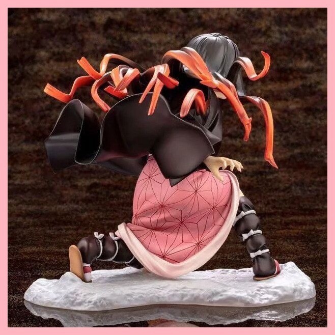 Hình Mô Hình Demon Slayer Tomioka Nezuko Zenitsu shinobu [Mô Hình Bán Chạy] Anime Hàng Hóa Demon Slayer Zenitsu Kamado Combat Mô Hình Midouzi Để Bàn Khung Xe Trang Trí Quà Tặng