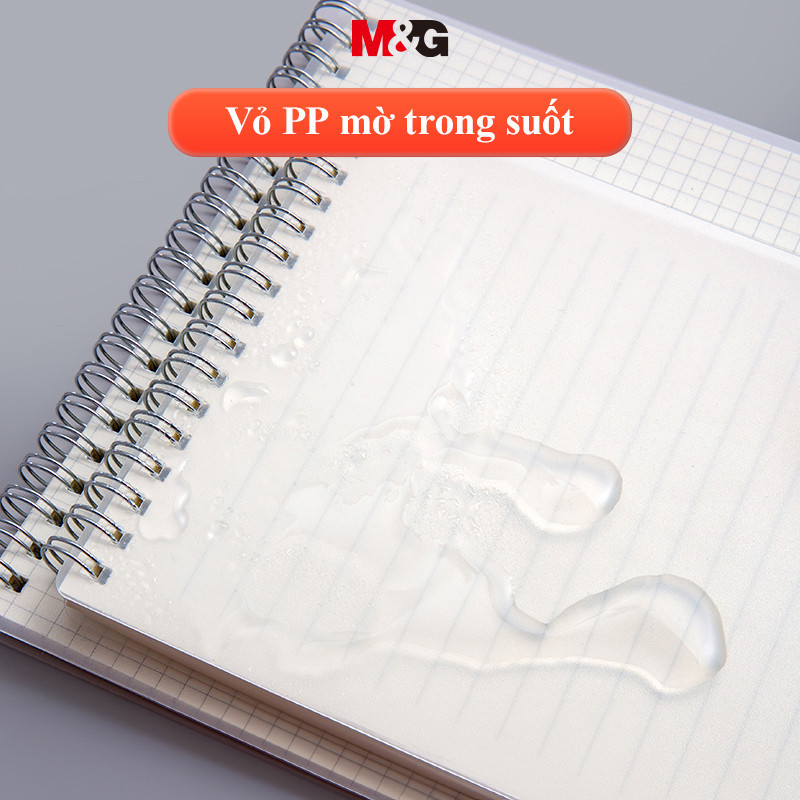 M&G A4 B5 80 Sheets Horizontal Lines Square Coils Notebook Note Notes ...