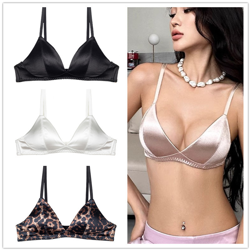 Đồ lót nữ mềm mại không dây cô gái áo ngực mỏng