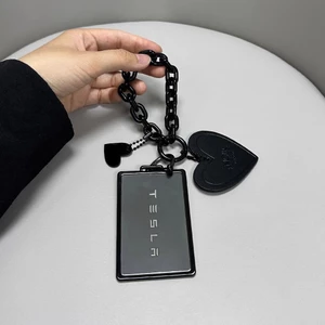 Chìa Khóa Ô Tô Móc Chìa Khóa Xe Tesla Đặc Biệt Vỏ Chìa Khóa Tesla Model 3 / Y Card Cover Advanced Modelx / s Vỏ Bảo Vệ Khóa Dành Cho Nữ