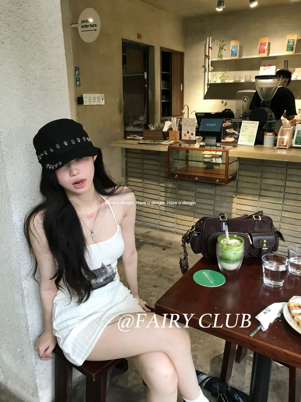 Mũ bóng chày phong cách Hàn Quốc, đục khoét rivet đầu phẳng xương, thời trang đường phố